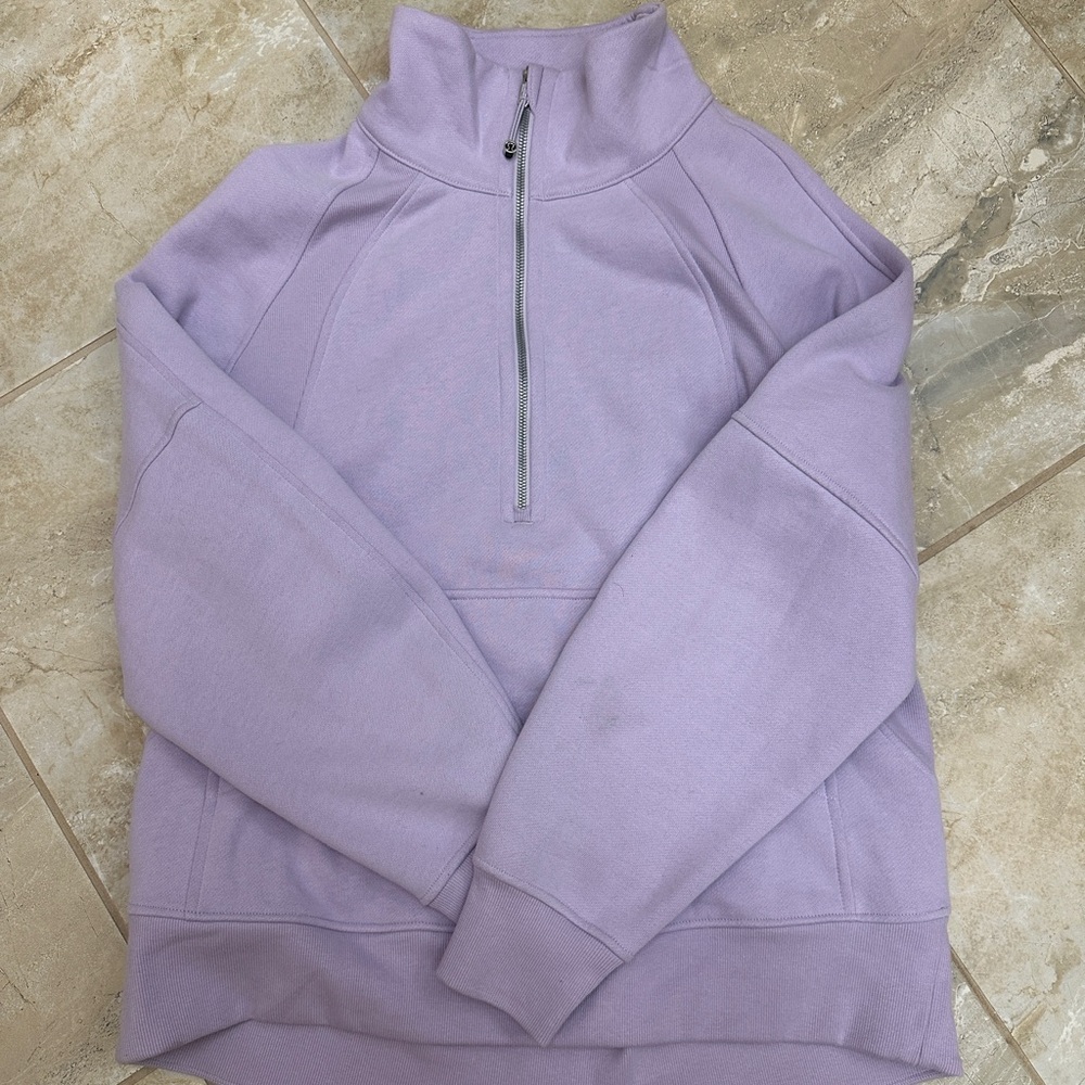 Lululemon Scuba Oversized Half Zip Long Funnel Neck